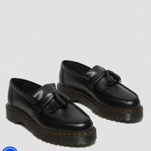 Dr. Martens Black Adrian Tassel Loafers
